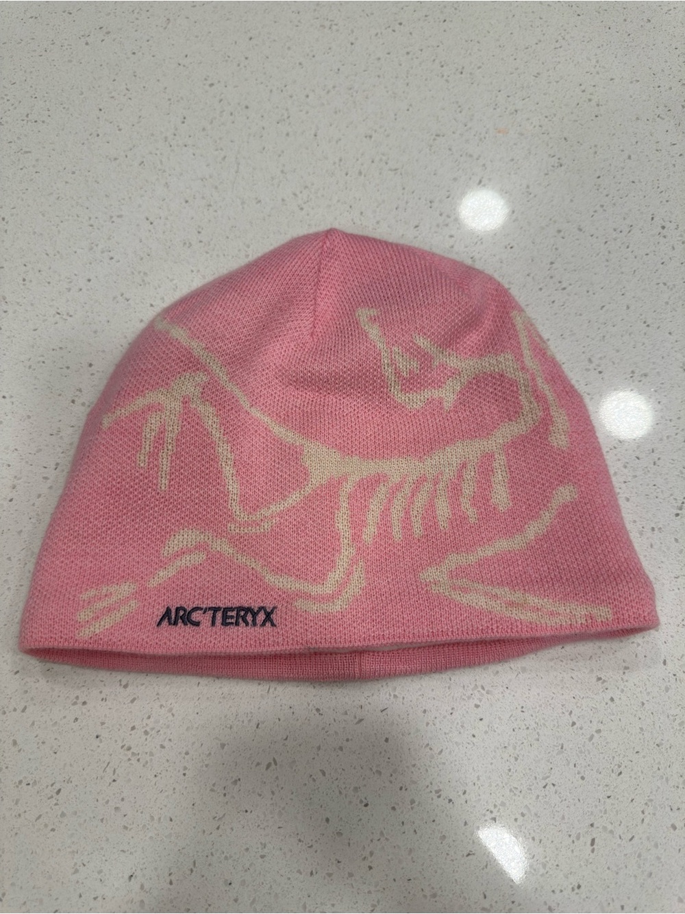 Arc'teryx Pink Logo Beanie